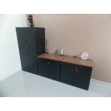 Armário para Escritório Preto Armário para Escritório Preto