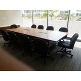 mesa de sala de reunião Barra da Tijuca mesa de sala de reunião Barra da Tijuca
