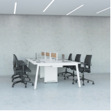 mesa plataforma com divisor orçamento Centro mesa plataforma com divisor orçamento Centro